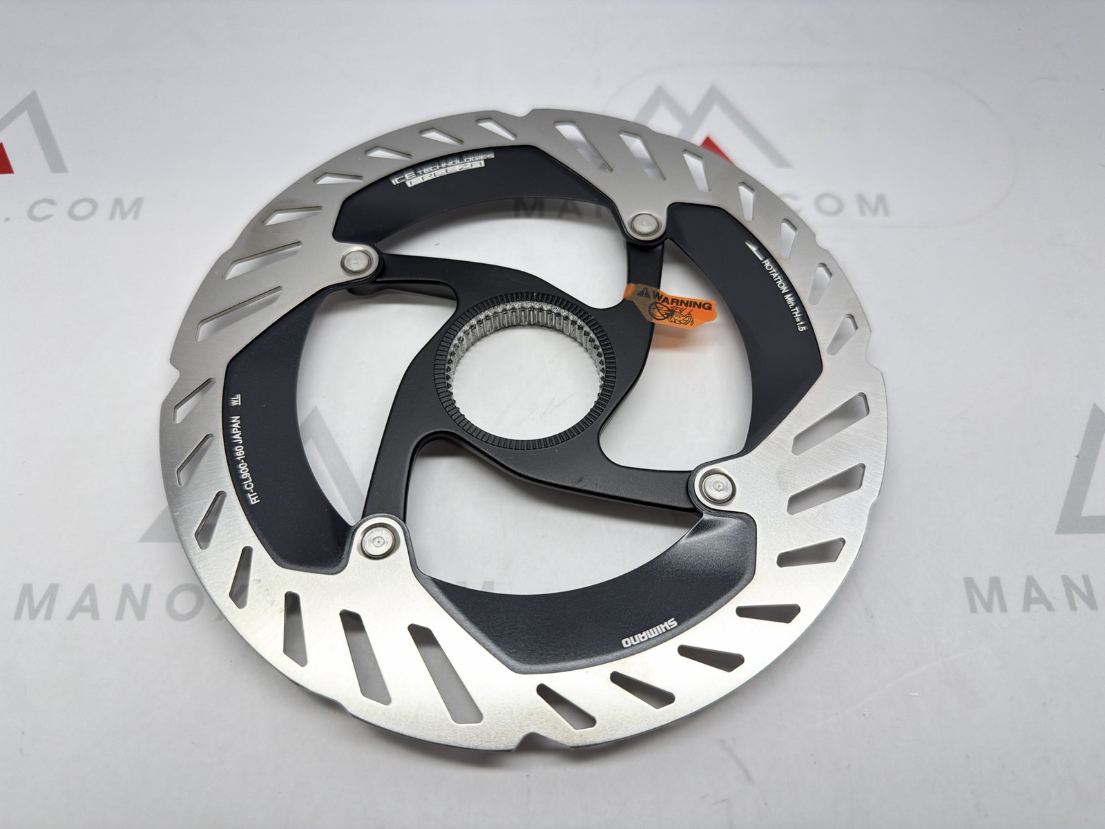 Shimano Rt-Cl900 Rotor – Centerlock Silver, 160Mm