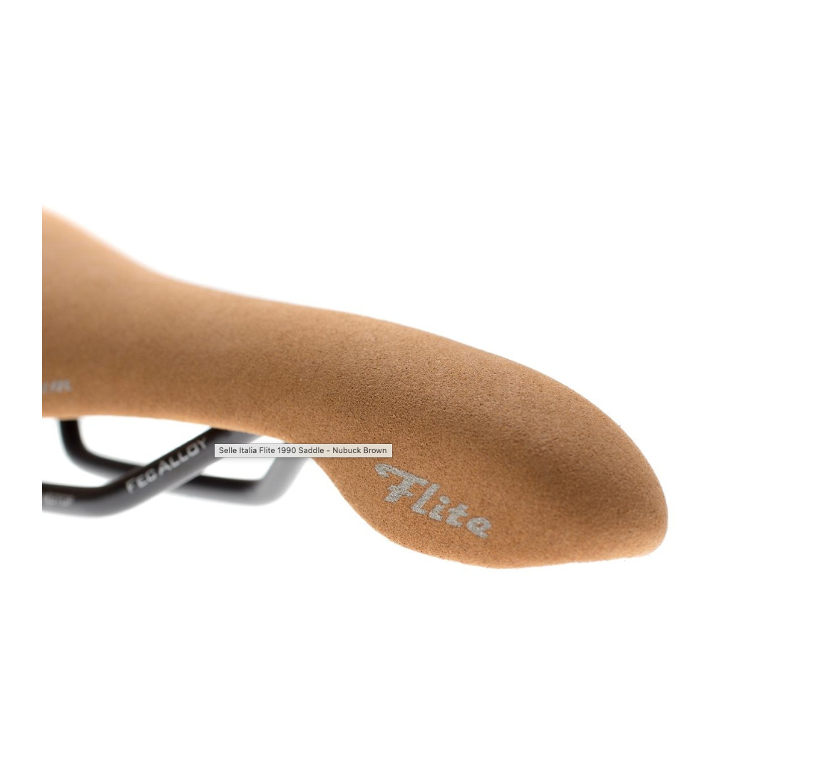 Selle Italia FLITE 1990 Classic Saddle – Nubuck Brown