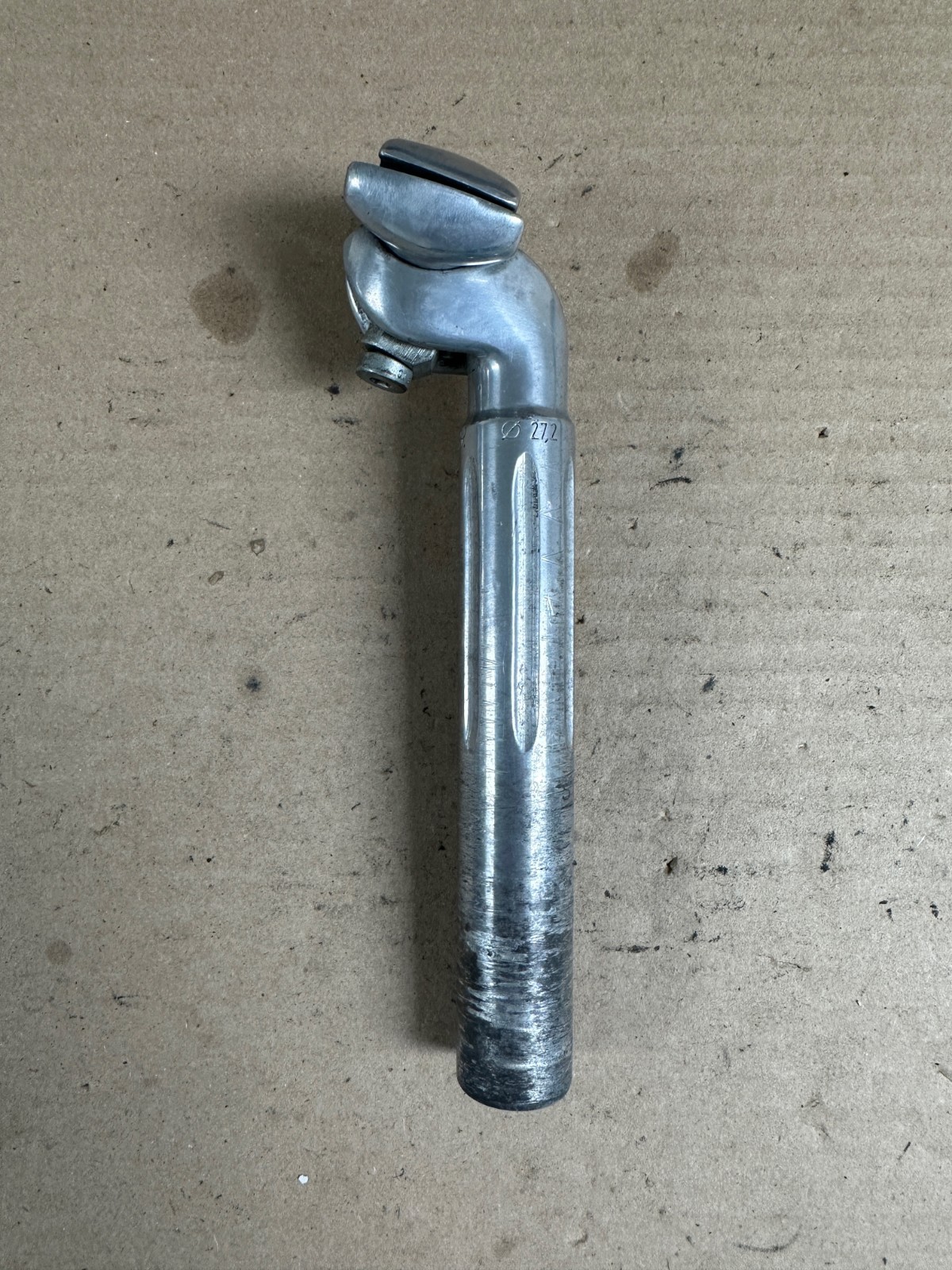 Vintage 70s Selle San Marco G.S. Special Fluted Seatpost, 27.2mm, 200mm