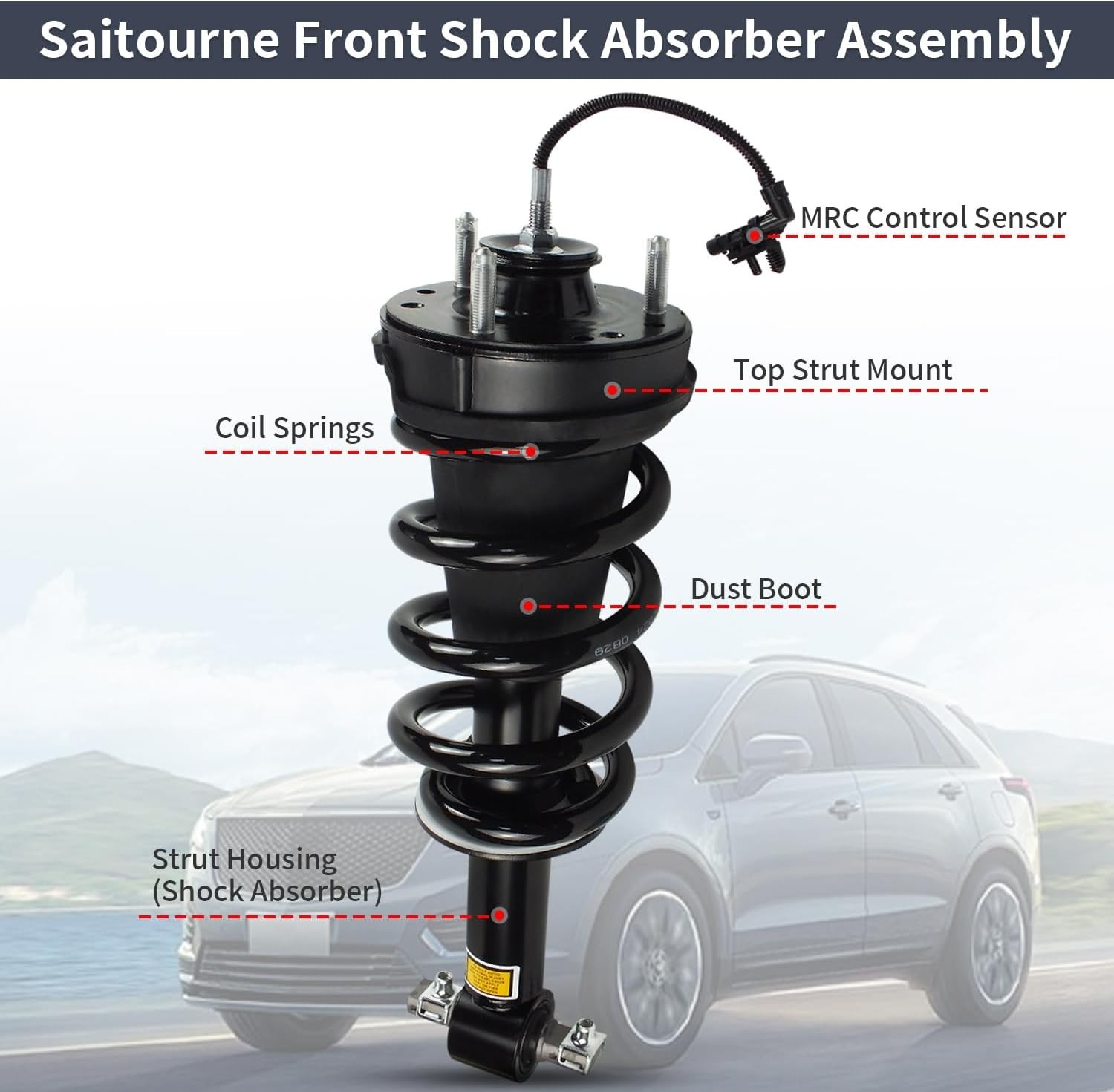 OEM Pair Front Shock Struts Assys Fit 2015-20 Escalade Yukon MagneRide 84176631