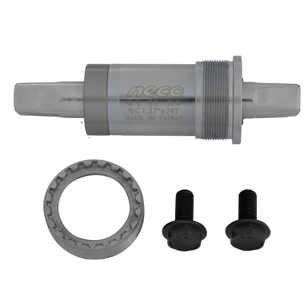 NECO Bike Bicycle Bottom Bracket Sealed Bearing Cartridge Square Set 68mm 73mm