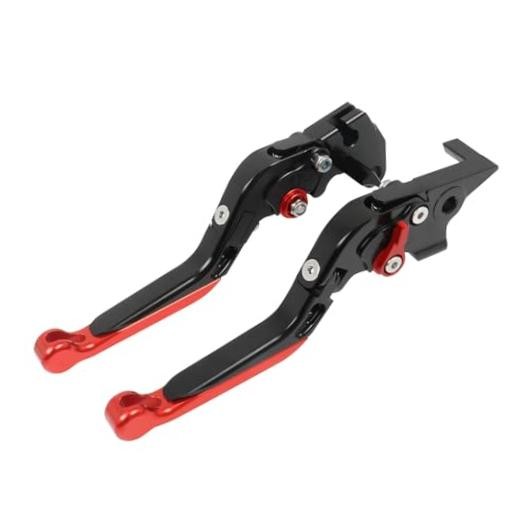 Brake Clutch Lever Set for YZF R7 2021-2026, Foldable Retractable Red