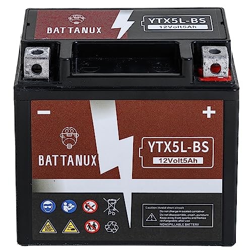 Battery & Motorcycle Battery, Sealed SLA/AGM 12V5Ah YTX5L-BS