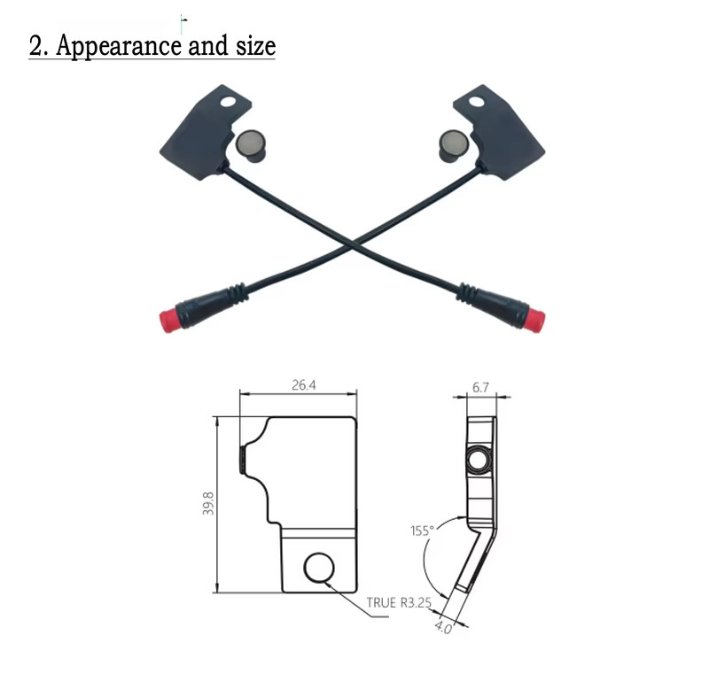 Shimano MT200 Brake Sensors 2 Pin Waterproof left and right Priority Mail