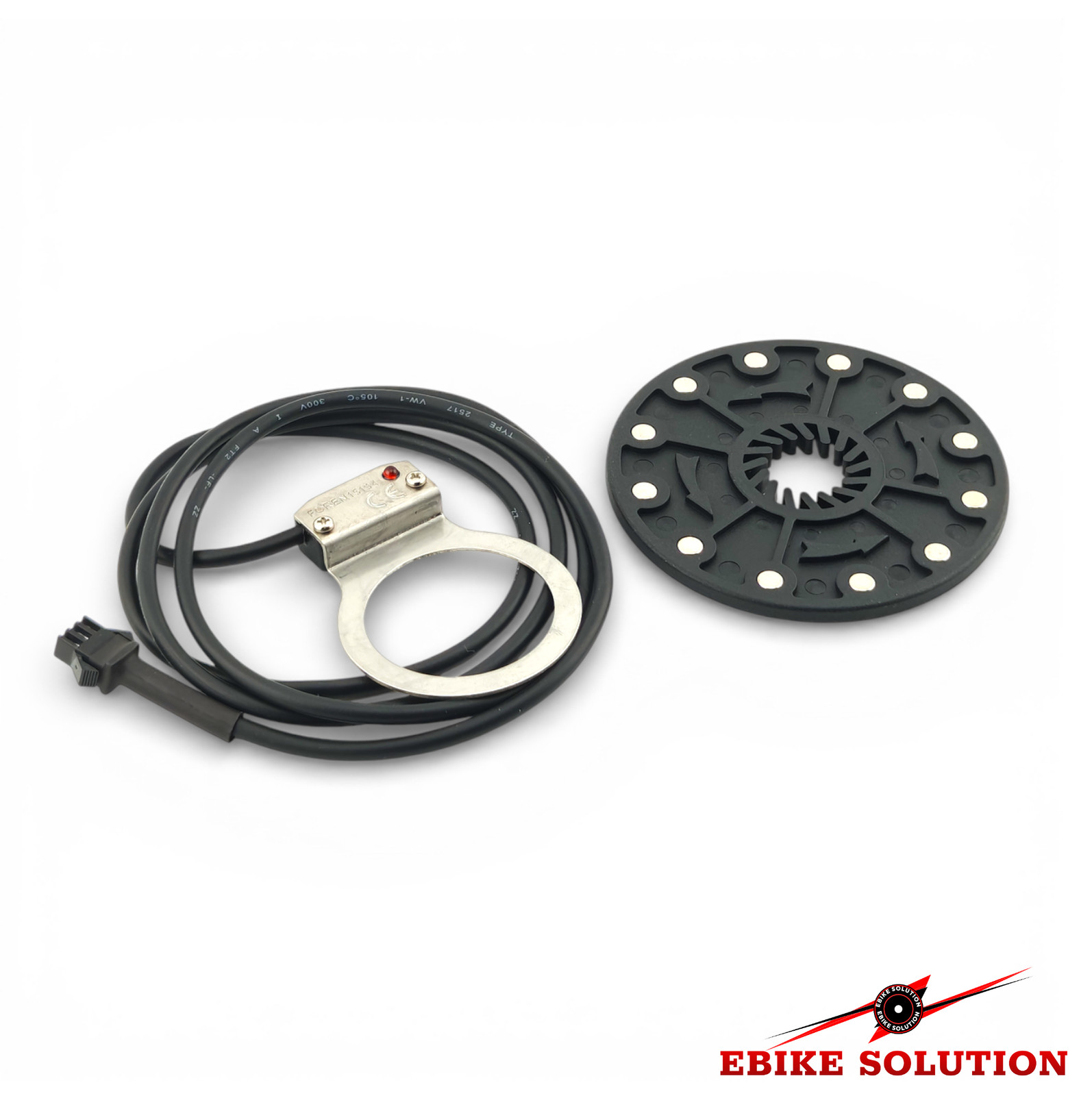 New Speed Sensor Electric Bicycle Pedal PAS 12 Magnets E-bike System Assist UK.
