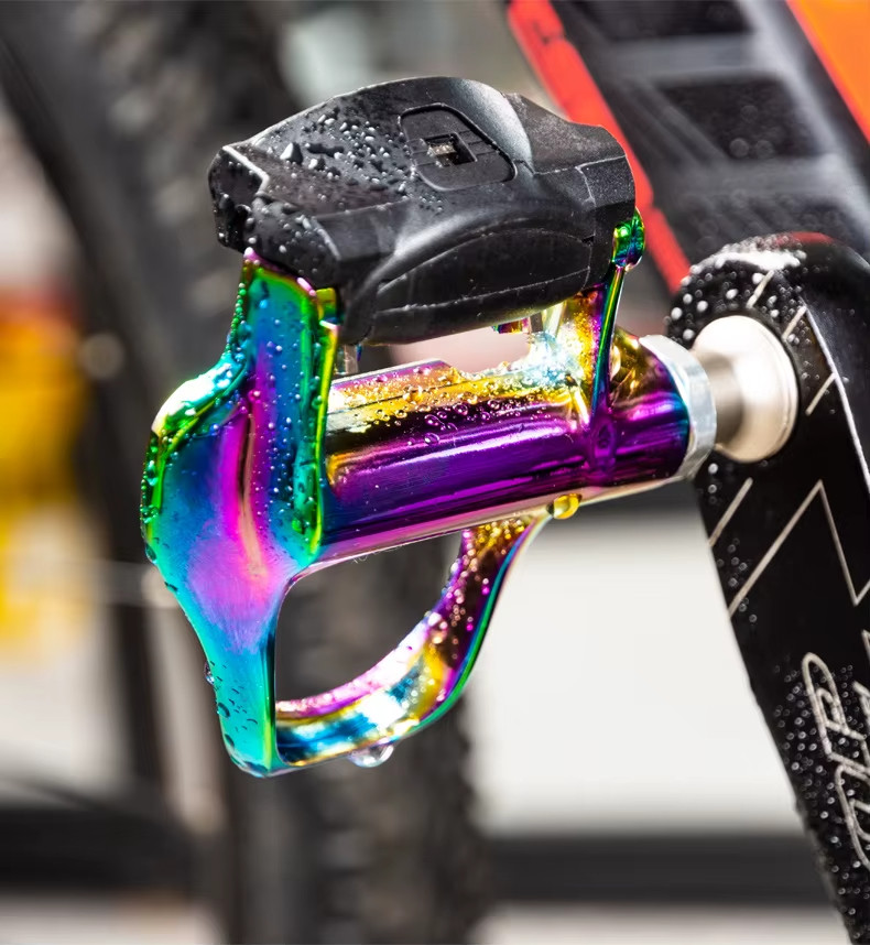 Rainbow Bicycle Clipless Pedals 9/16 Clip SPD SL MTB Road Bike Sealed Bearing
