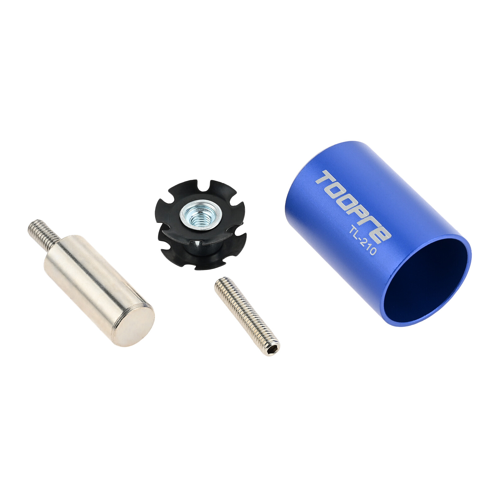 4x Aluminum Alloy &Stainless Steel Bike fork Star Nut Set for 28.6mm Front fork
