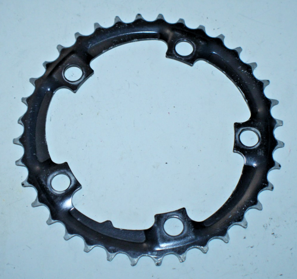 SR 353 Road Bike Chainring BCD104 36Tooth 36T Touring Black 5-Hole Aluminum MTB~