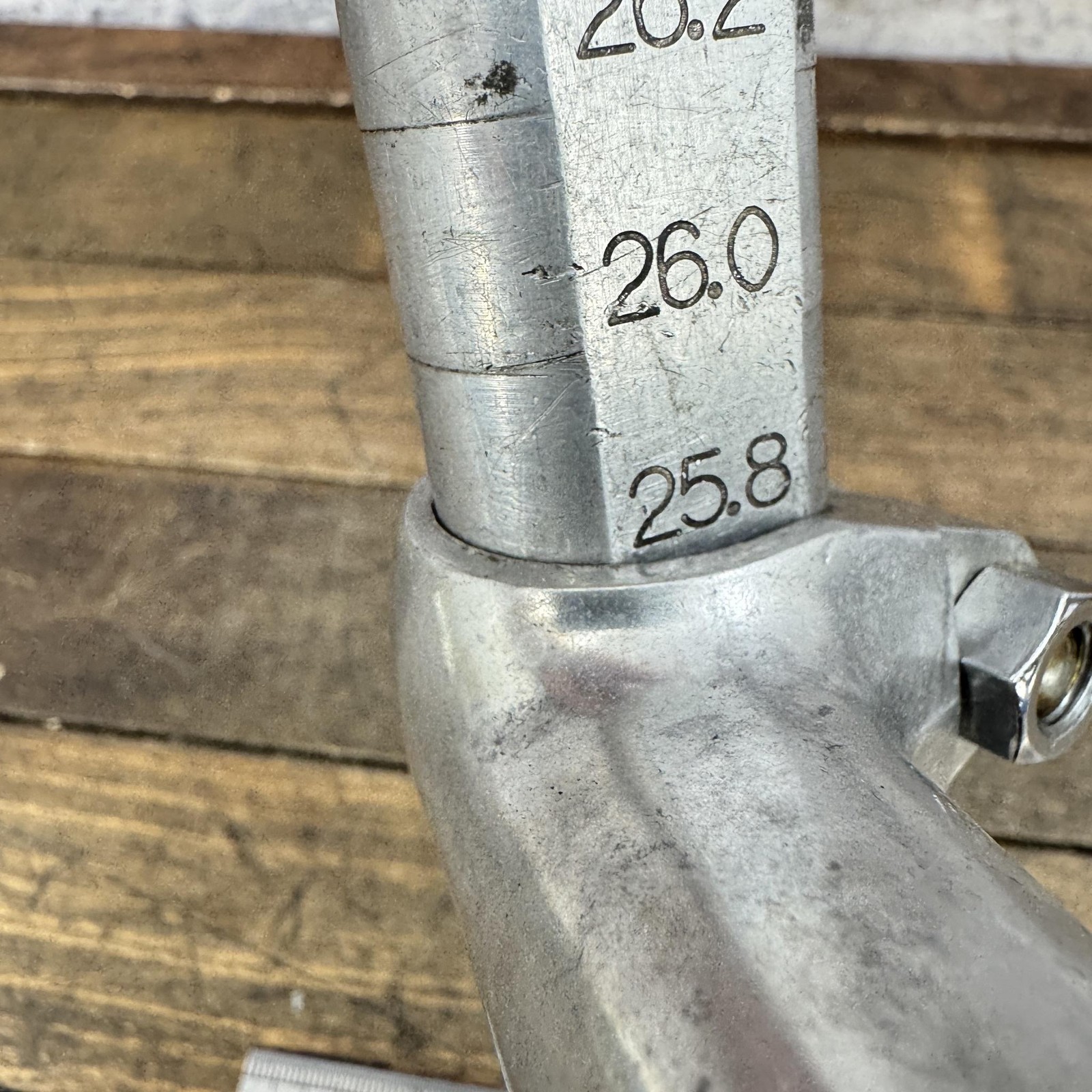 Vintage Nitto 75mm Quill Stem 25.4 Clamp 22.2 Japan Silver Alloy Road Bike