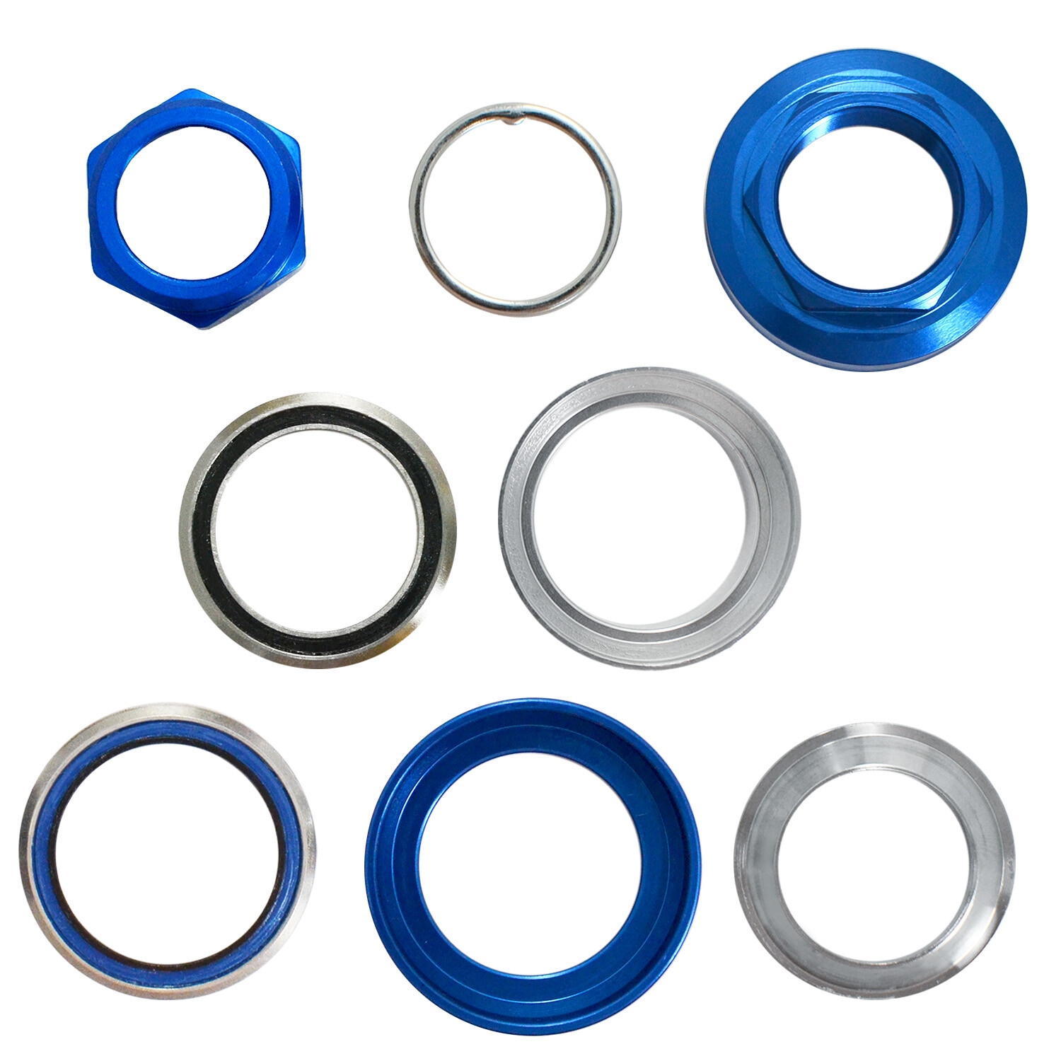 YST Old School BMX 1″ Threaded Bike Headset 32.7 cups 26.4mm , Blue