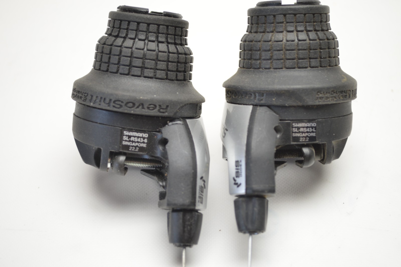 SHIMANO REVO SHIFT BICYCLE 6 x 3 SPEED WINDOW TWIST SHIFTERS SL-RS43