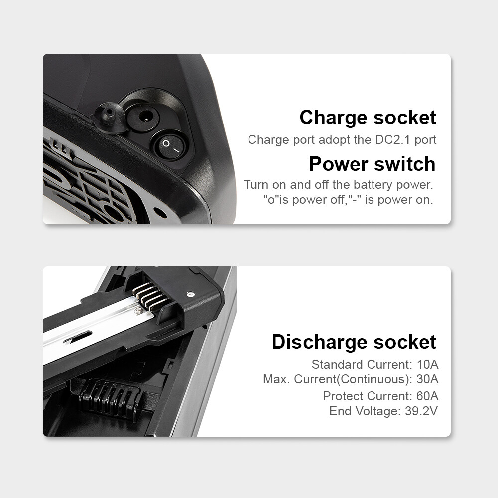 52V 48V 36V 13Ah 17Ah 1000W Hailong Ebike Battery Electric Bike Lithium Battery