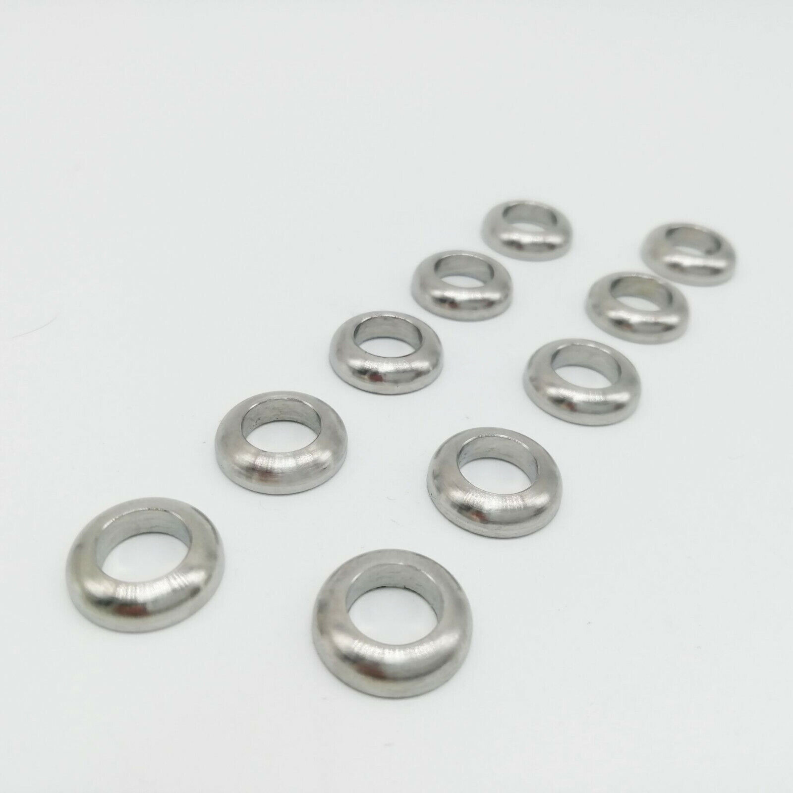 Titanium Alloy Ti M6 Convex Gaskets Washer Shim Pad For Bicycle Brake