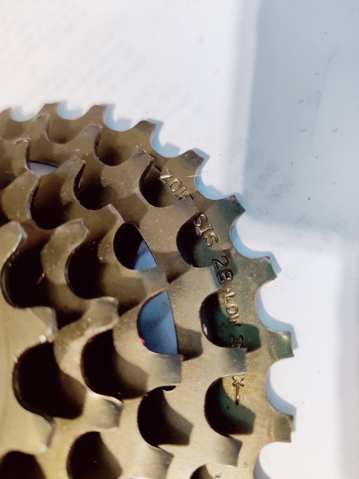 NOS Shimano MF-Z015 SIS Freewheel 5Speed 14-17-20-24-28T Vintage Brown-Authentic