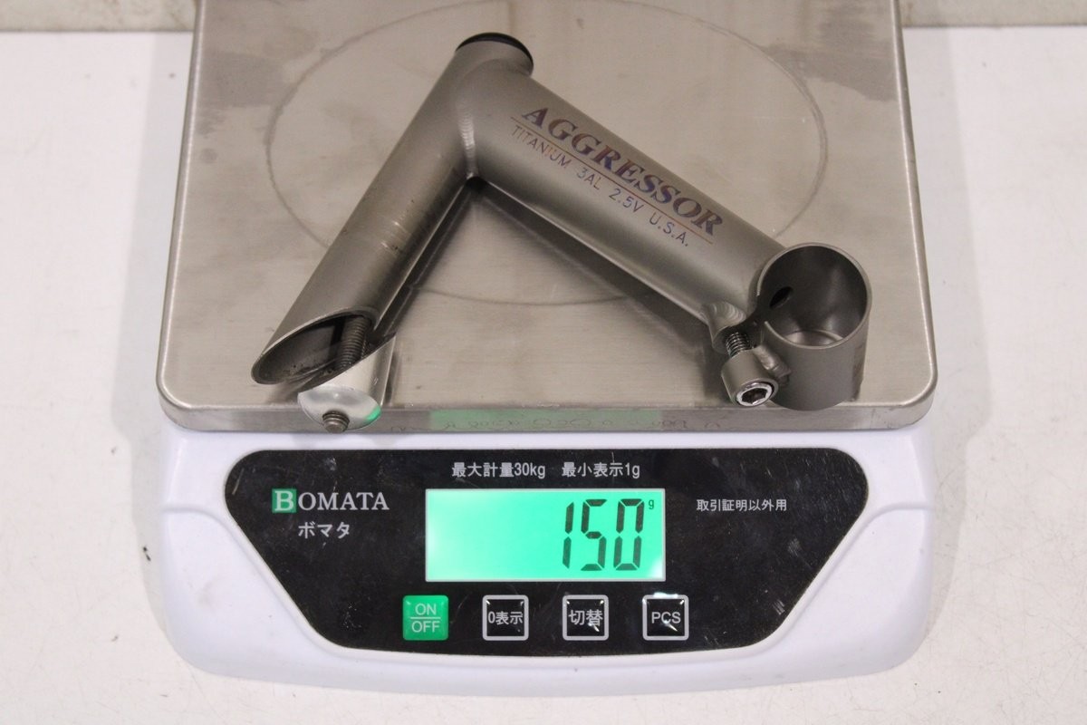 AGGRESSOR USA TITANIUM 3AL 2.5V 125mm 1 in Stem