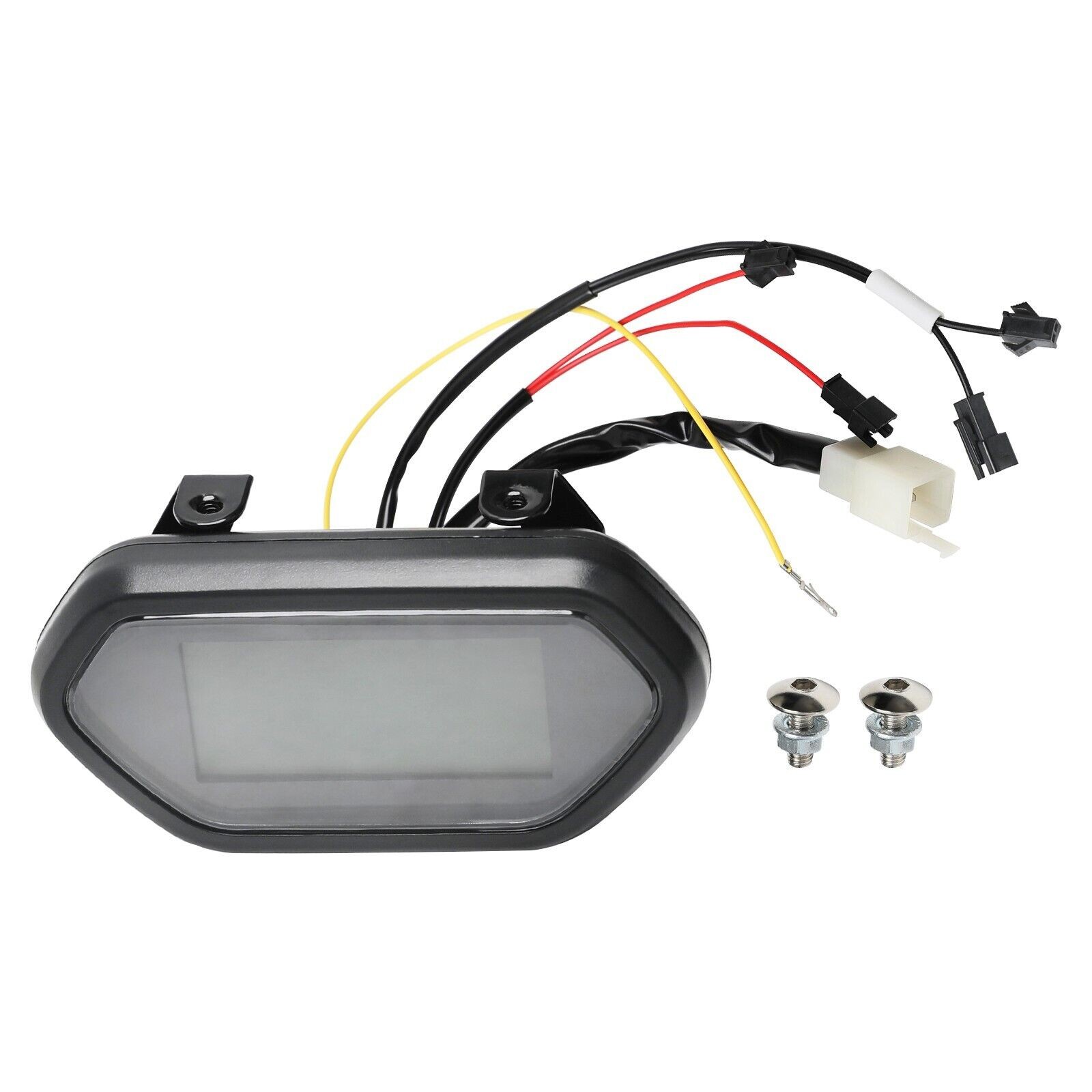 48V 60V 72V Scooter Ebike LCD Display Speedometer, Sensorless/Phase Wire Meter
