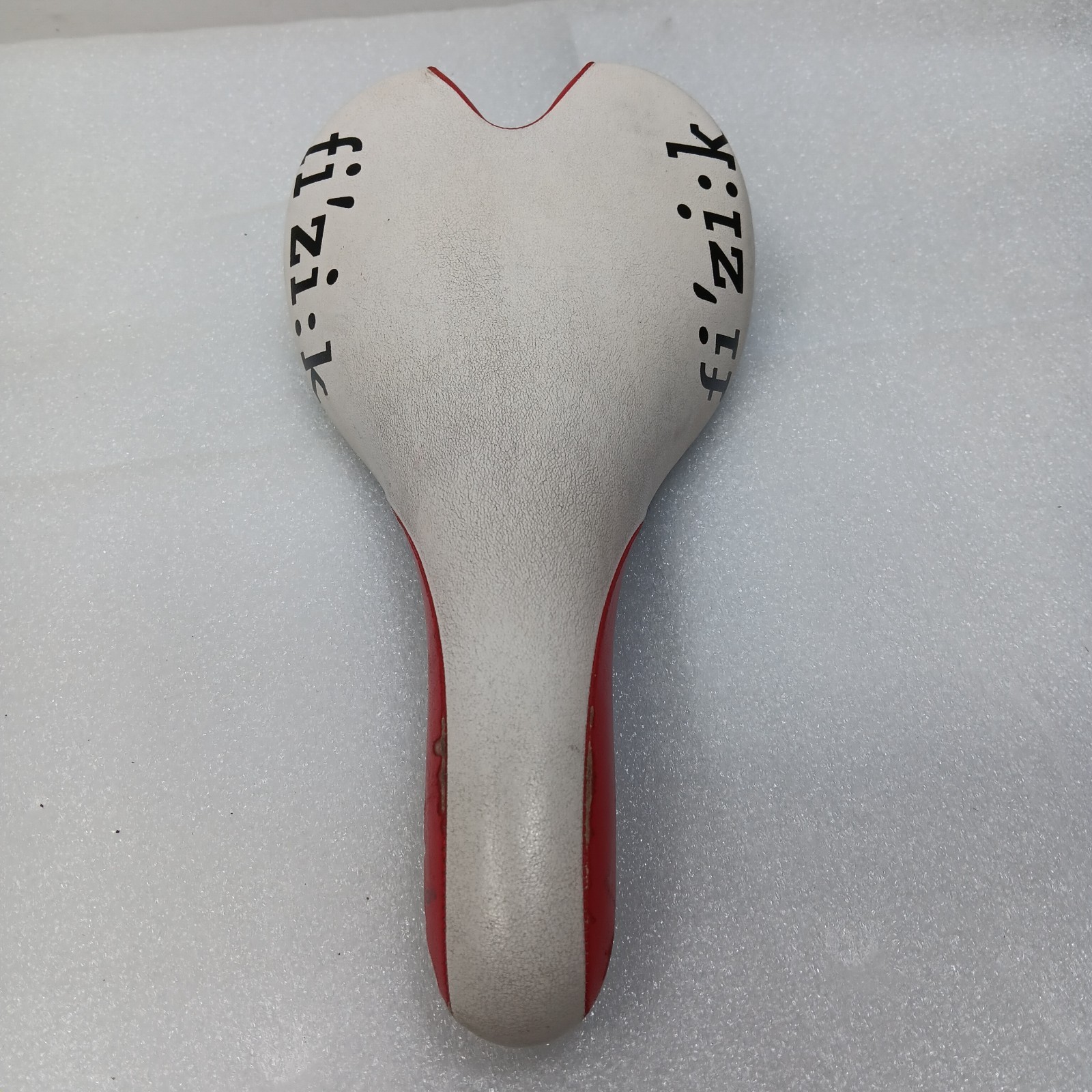 FIZIK ALIANTE TWIN FLEX Saddle Seat White/Red 265 x 140 bike bicycle