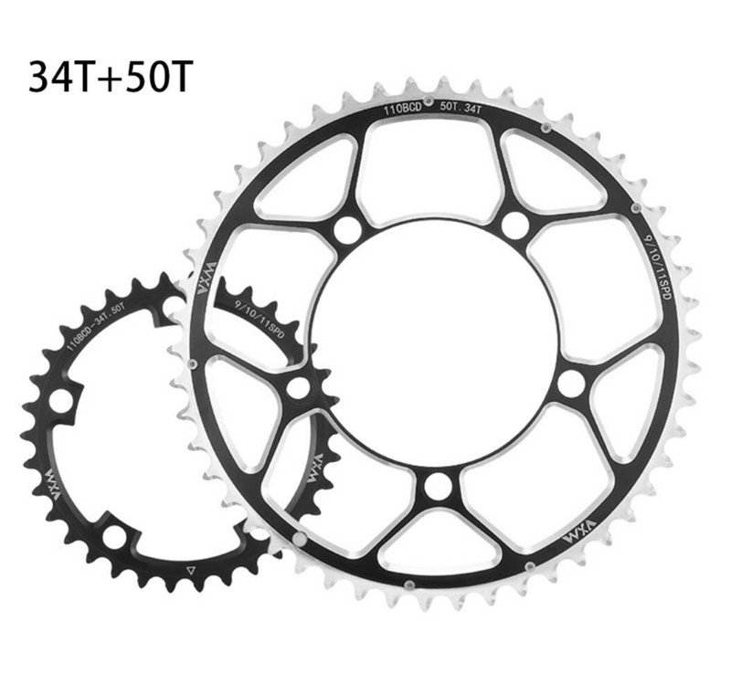 Bicycle Chainwheel Chainring 110BCD 50-34T 52-36T 53-39T Folding bike parts