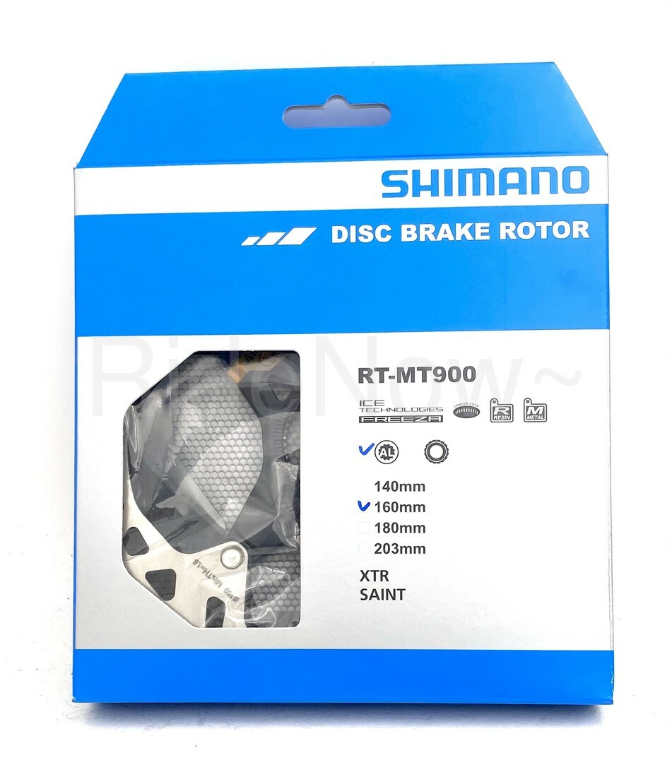 Shimano XTR/SAINT Bike Disc Brake Rotor RT-MT900 160mm Center Lock,IRTMT900S *2
