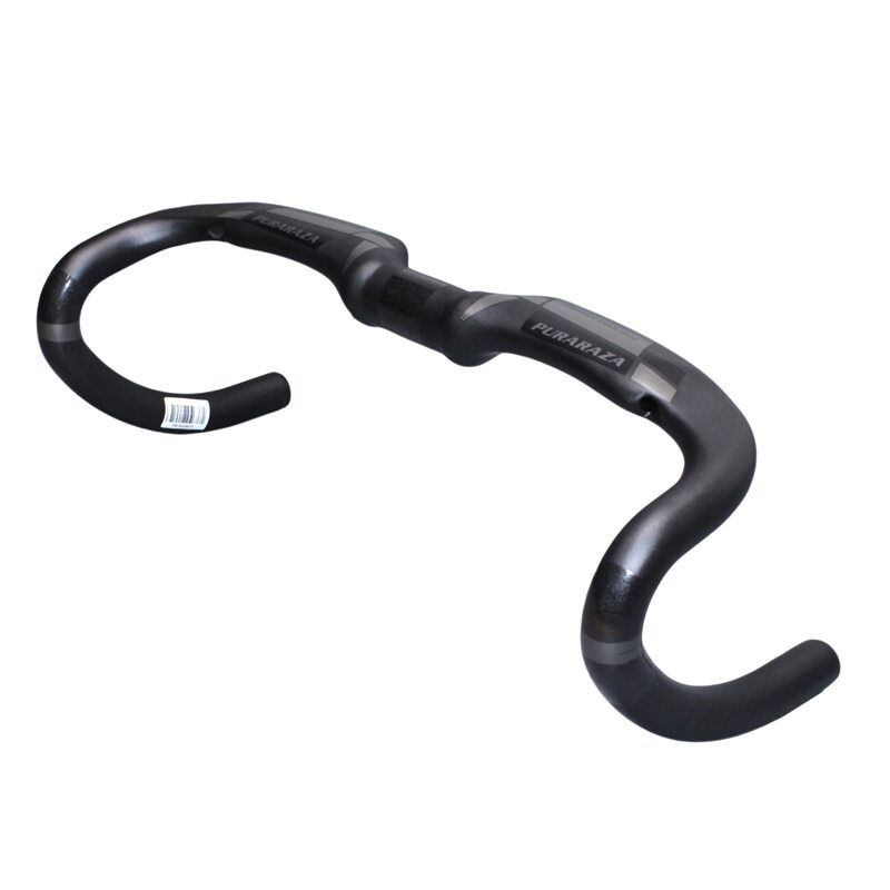 Top Carbon Fiber Road Bicycle Handlebar Integrated Drop Bar 400mm 420mm 440mm