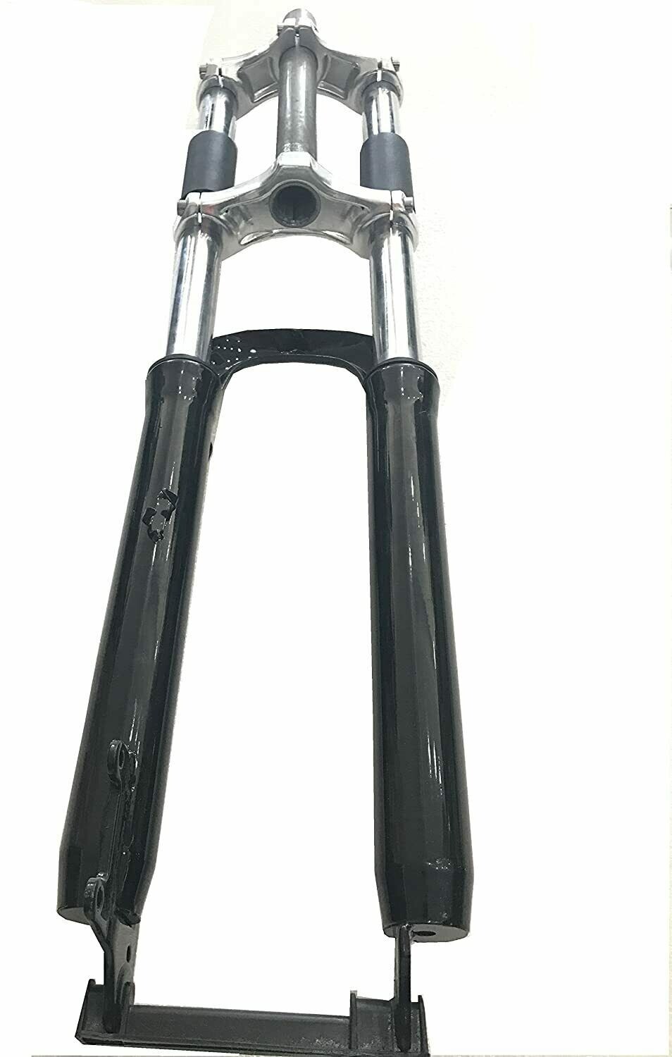 CDHPOWER Black Felt Faker Gas Frame 3.4L &26″ Suspension Fork-Gas Motorized Bike