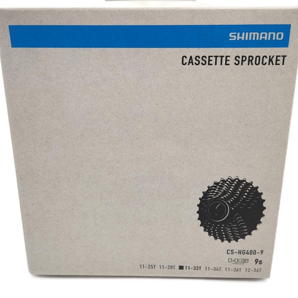 Shimano Alivio CS-HG400-9 9-Speed 11-32T HyperGlide HG Bicycle Cassette Silver