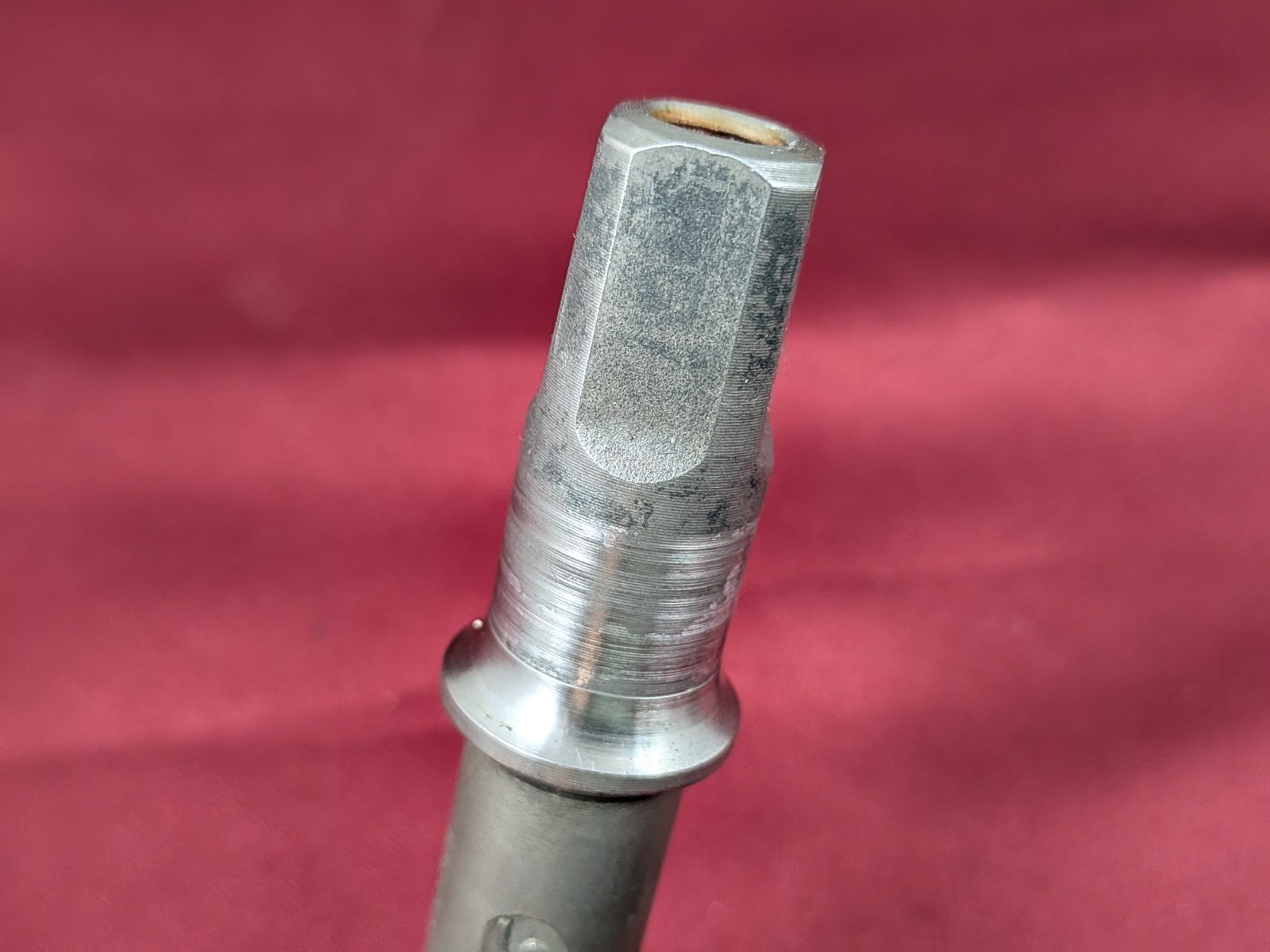 Vintage Stronglight Bottom Bracket Spindle Silver 125mm Sq Taper ISO