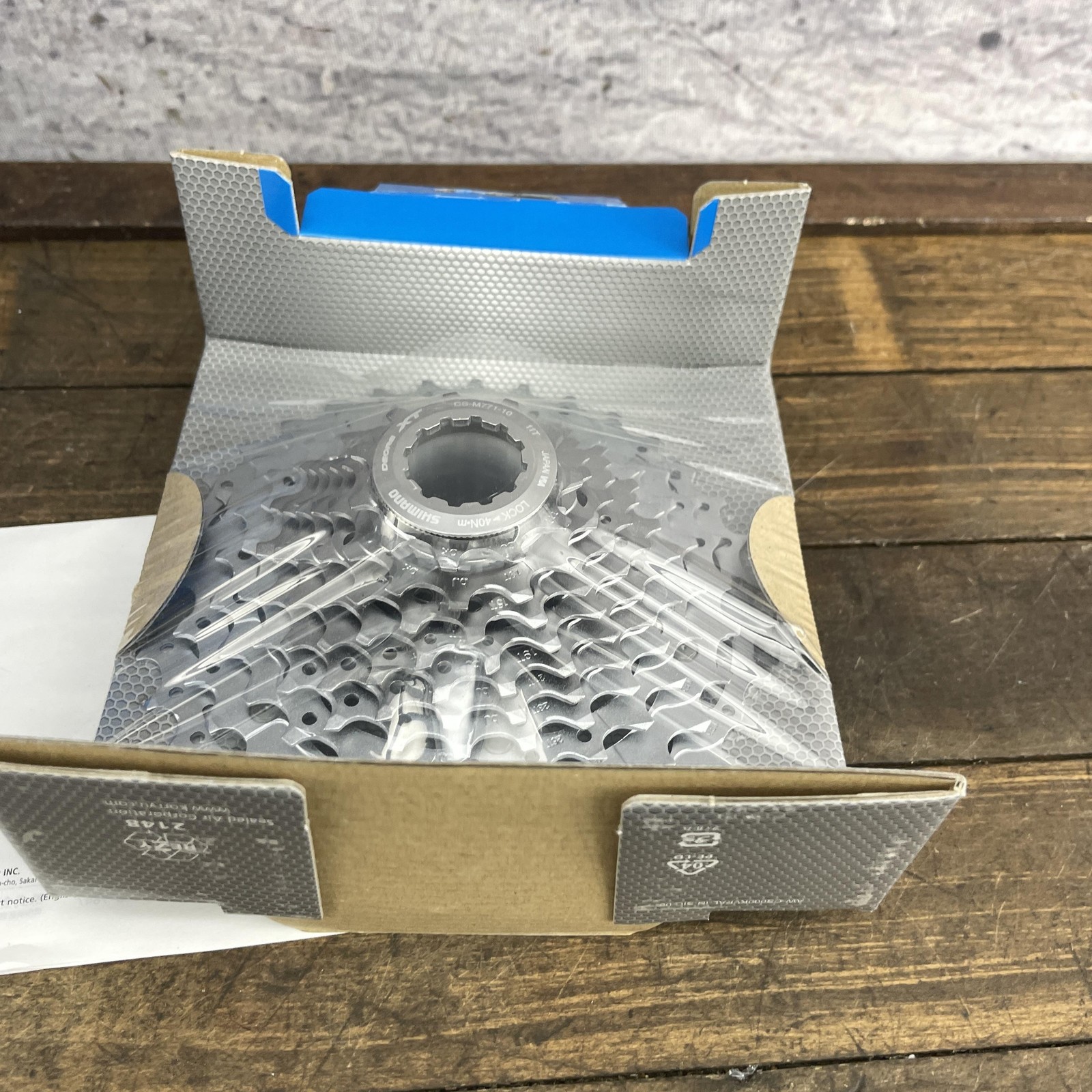 Shimano Deore XT CS-M771-10 Cassette 10-Speed 11-34T HG-X Dyna-Sys Japan MTB