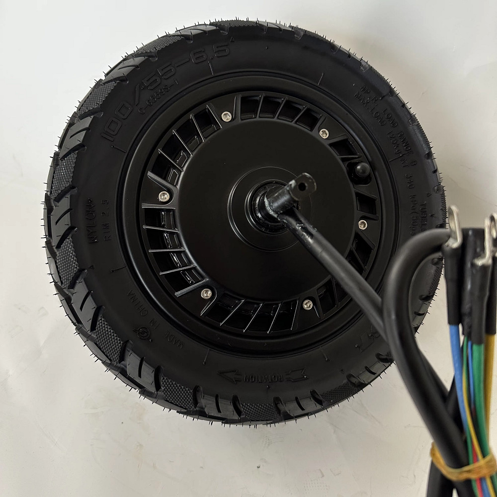 11 inch Dual Hall 60V 72V 3000w 5000w Brushless Disc Brake DIY Electric bike