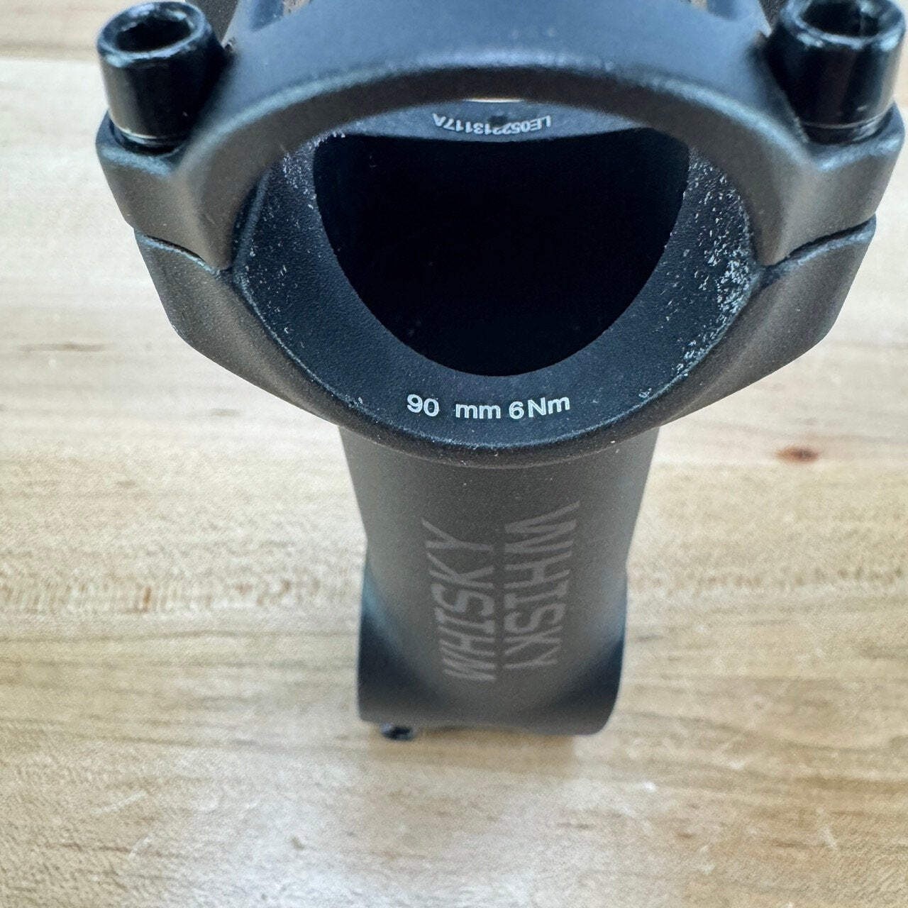 Low Mile! Whisky Parts Co No. 7 90mm ±6º 31.8mm x 1 1/8″ Alloy Bike Stem 153g