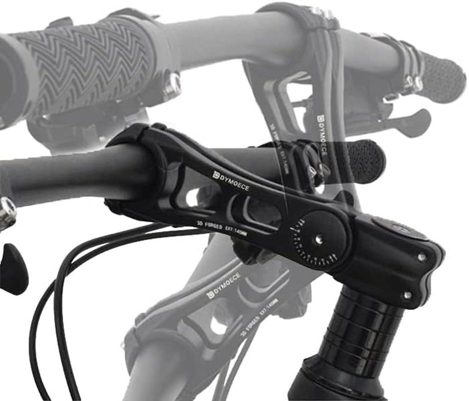 Bike Stem 0-70 Degree 31.8mm Bicycle Stem Extender Riser Adjustable for MTB Moun
