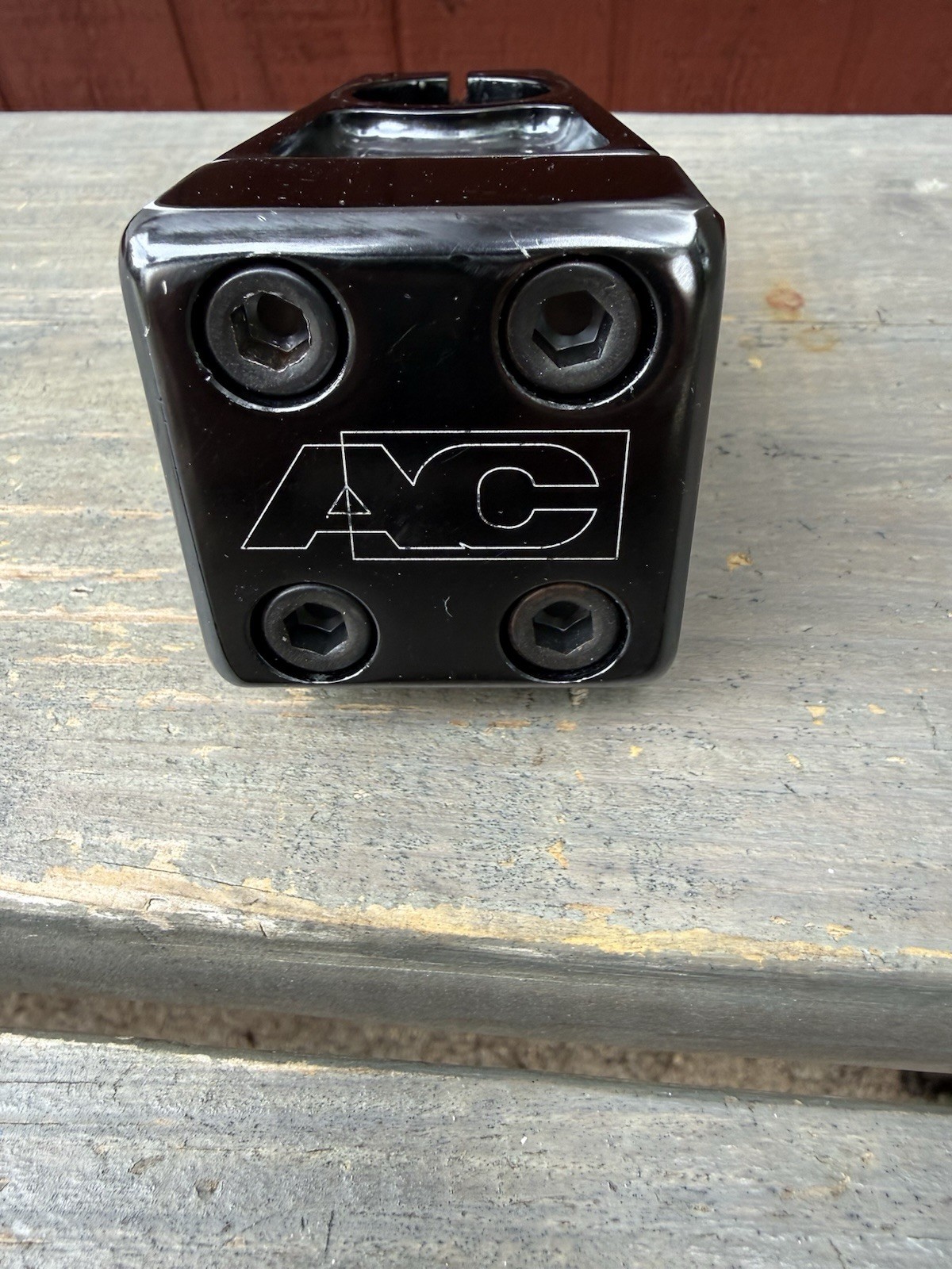 Adventure Components AC 1 1/8 Threadless BMX Front Load Stem Black Mid School