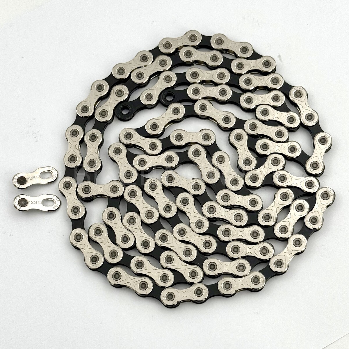 KMC X12 Bicycle Chain 116Link Silver/Black for Shimano SRAM 12 Speed 1/2×11/128″