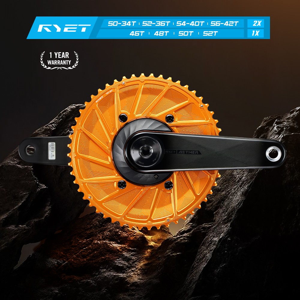 Aero Bike Chainring Compatible 54-40T 56-42T 11/12 Speed For Road & TT Bikes