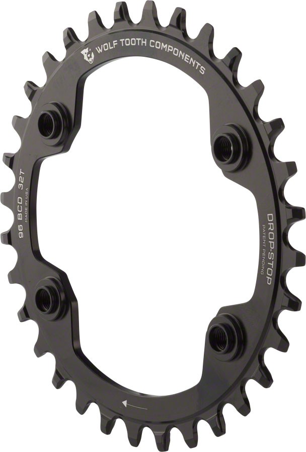 Wolf Tooth XTR 34t 96 BCD Asymmetric Alloy Chainring for XTR M9000/9020