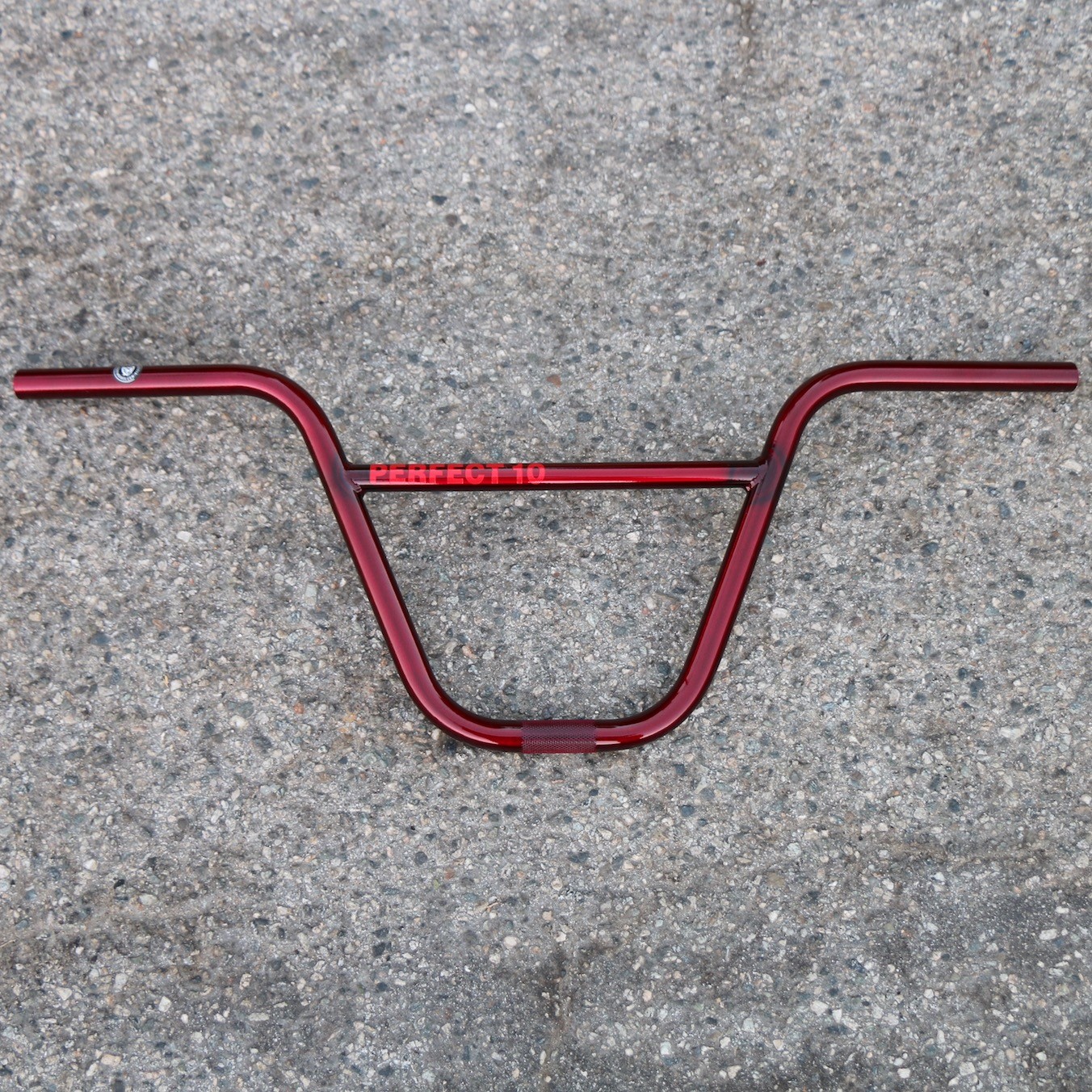 S&M BMX PERFECT 10 HANDLEBAR 10″ RISE BARS GOLD RED CHROME PURPLE TEAL