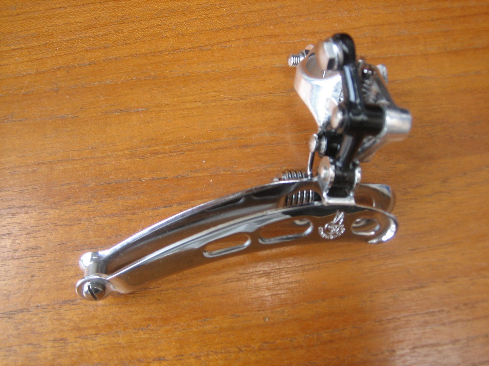 NOS Last Generation 1980 Campagnolo Super Record Clamp On Front /Rear Derailleur