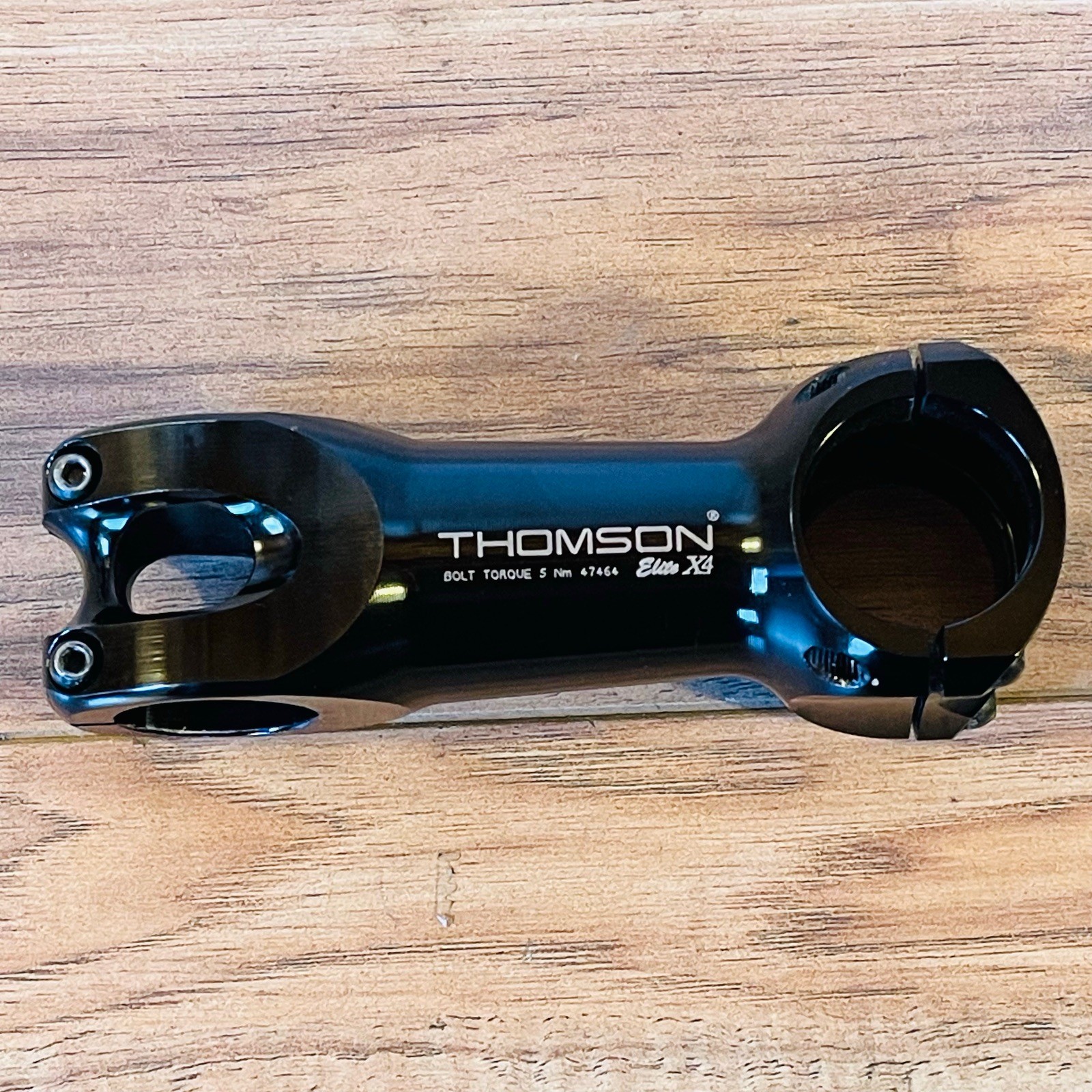 Thomson Elite X4 MTB Stem  1 1/8 Threadless 100 0 Degree 31.8 Black
