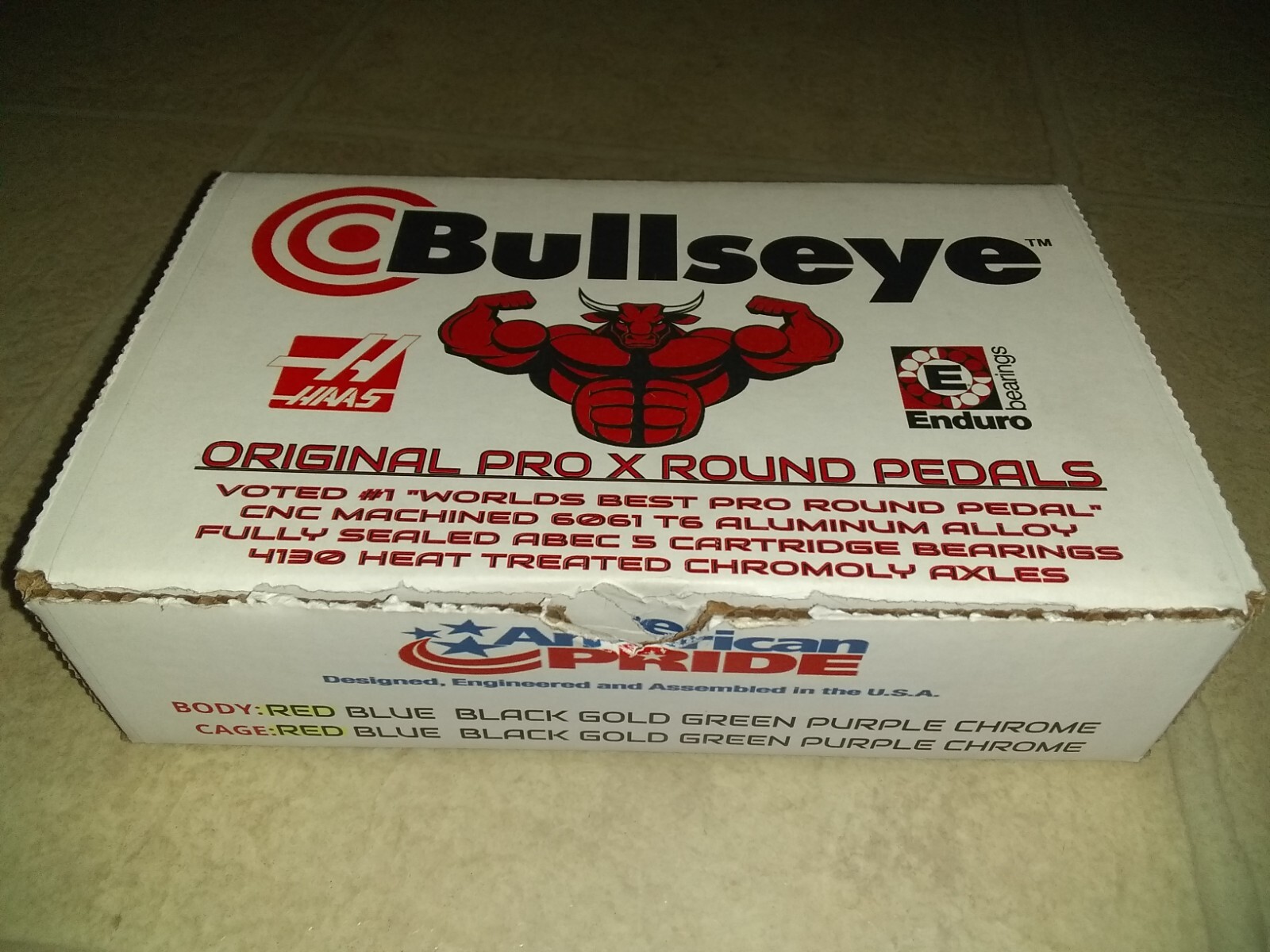 BULLSEYE 🎯 bmx limited pedals eleate red se bikes jmc profile redline GT