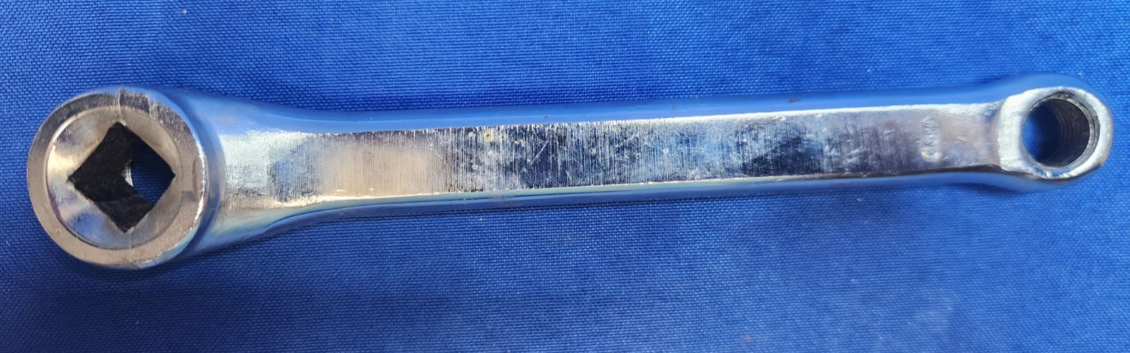 Vintage Unknown Left 165mm Chrome Crank Arm Cruiser Bike Bicycle Solida Nervar