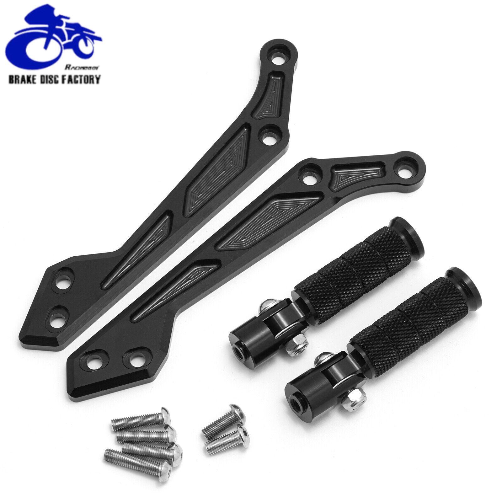 Rear Foot Pegs Pedal Bracket For SUR-RON X Light Bee X For 79Bike Falcon M Black