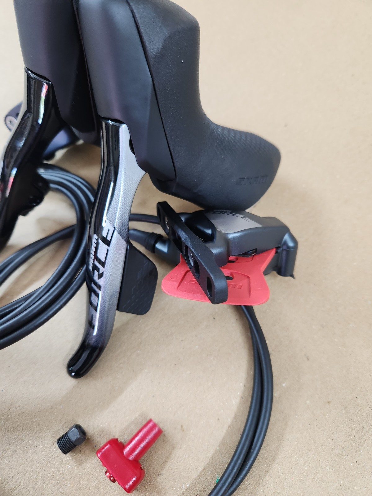 SRAM Force eTap AXS 12 Speed HRD Disc Shifters/Brake Set Front & Rear 12 Speed