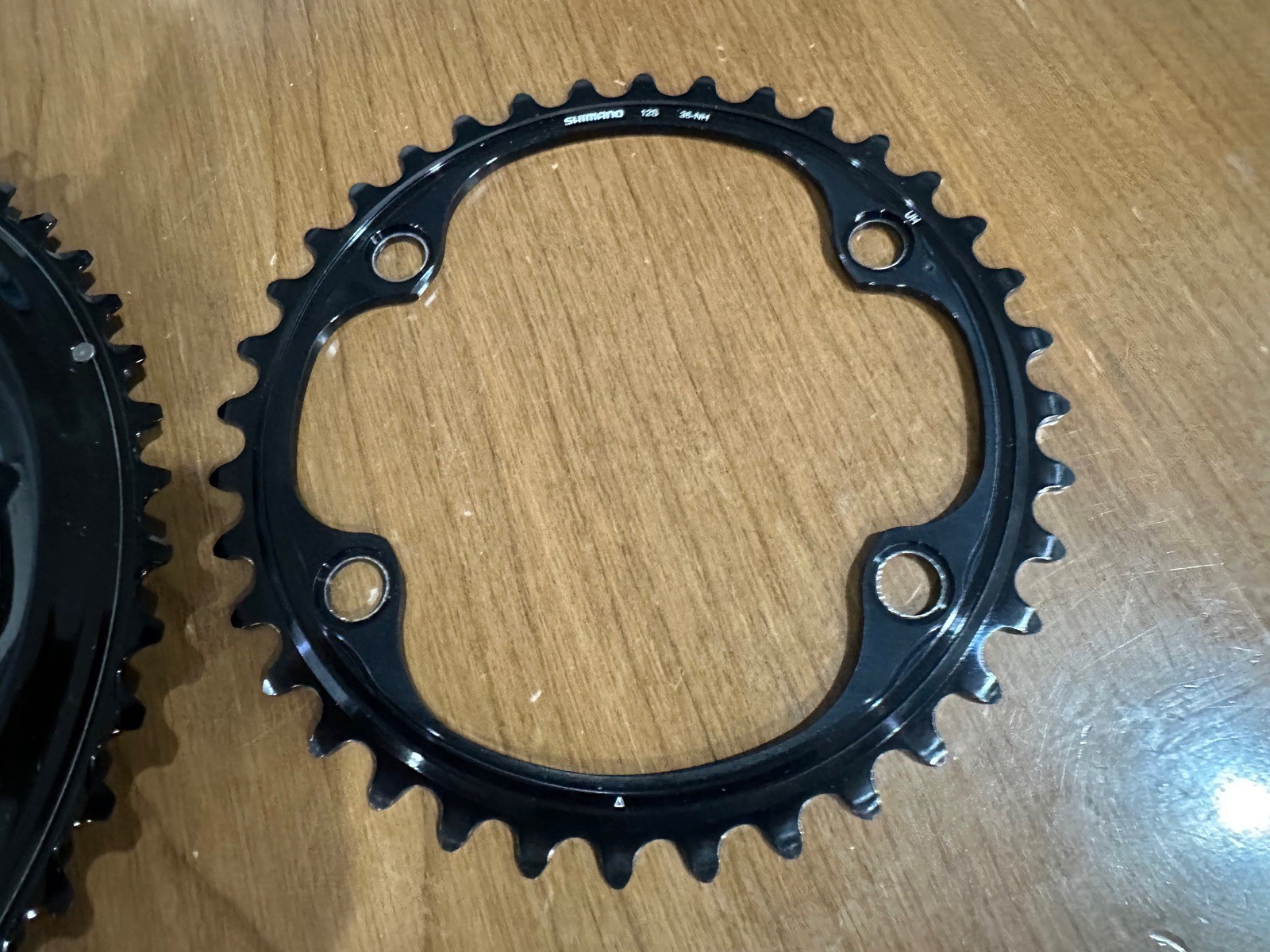 Shimano Dura-Ace FC-R9200 52t & 36t 52-36 NH Chainrings, 12-Speed 52/36 + Bolts