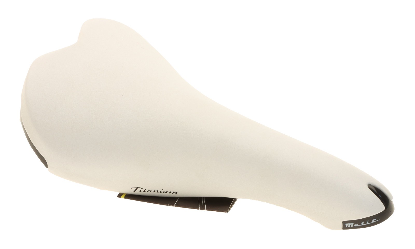 Selle Italia Turbomatic Saddle Titanium Rails 90s White Shelfwear NEW NIB NOS