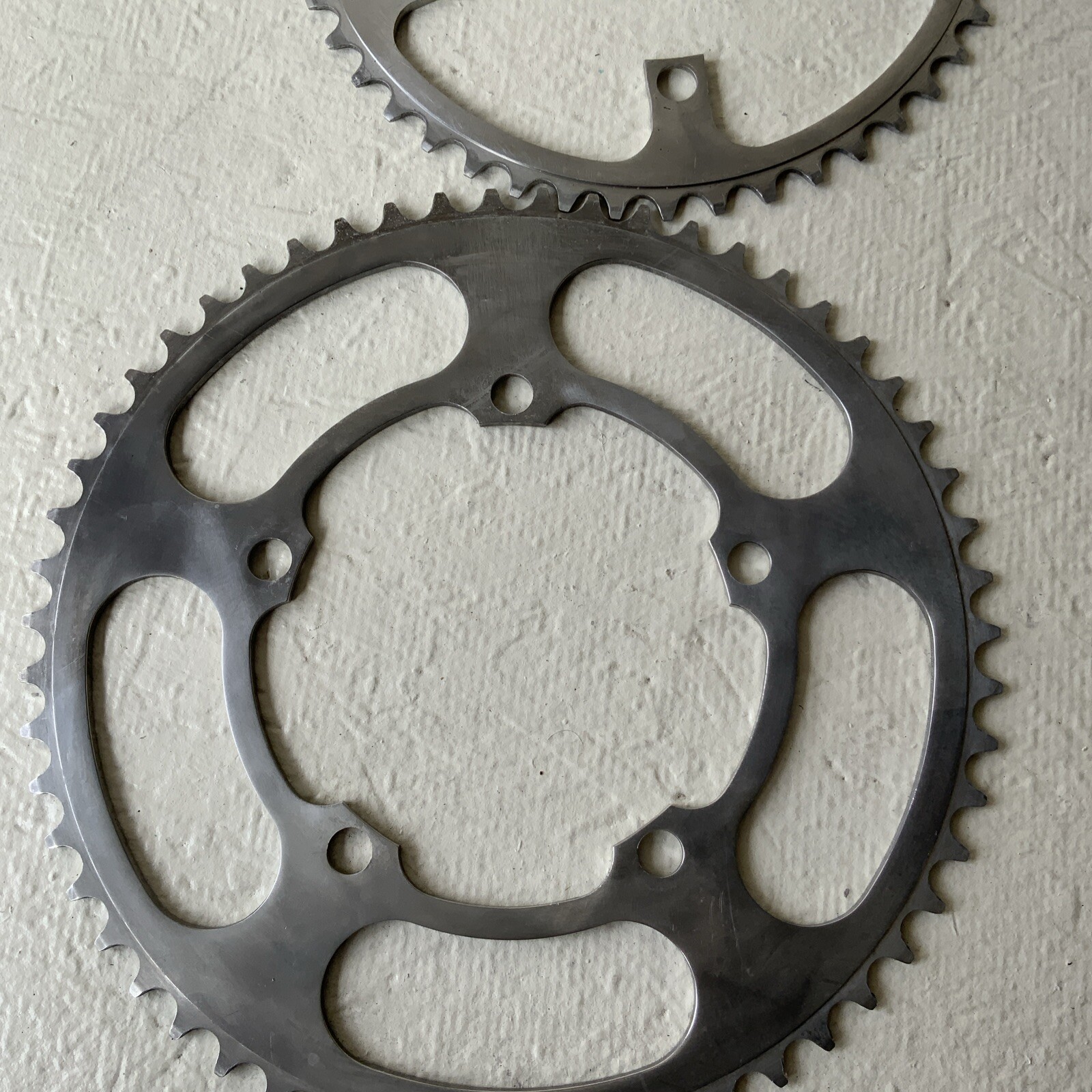 ZEUS CHAIN RINGS (2) 55-46 TOOTH 119 BCD 6, 7 OR 8 SPEED