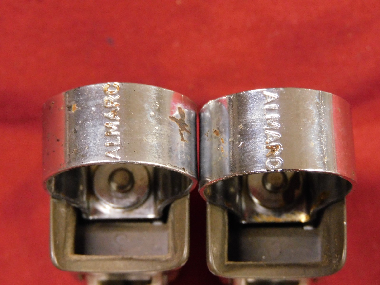 Vintage Campagnolo Super Record F & R #4062 Drilled Brake Levers NO Hoods