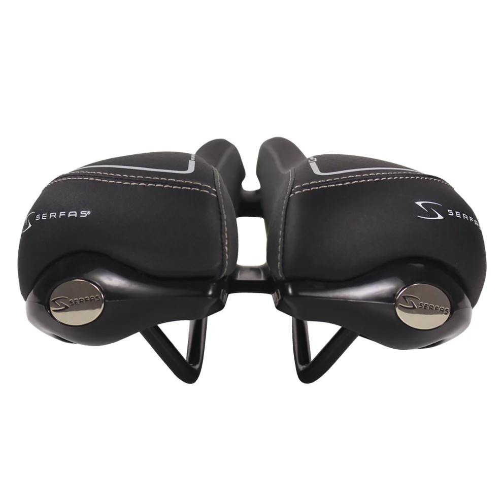 Serfas RX-921V Mens Vinyl Saddle 267 x 171mm Black