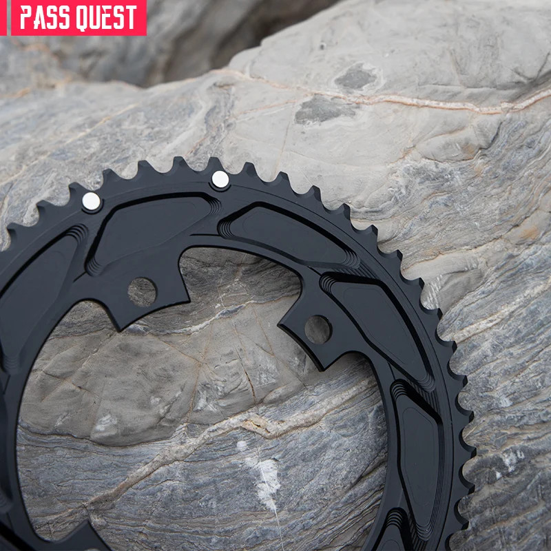 Bicycle 110BCD Double Chainring 4-Bolt 46-33T/48-35T/50-34T/52-36T/53-39T/54-40T