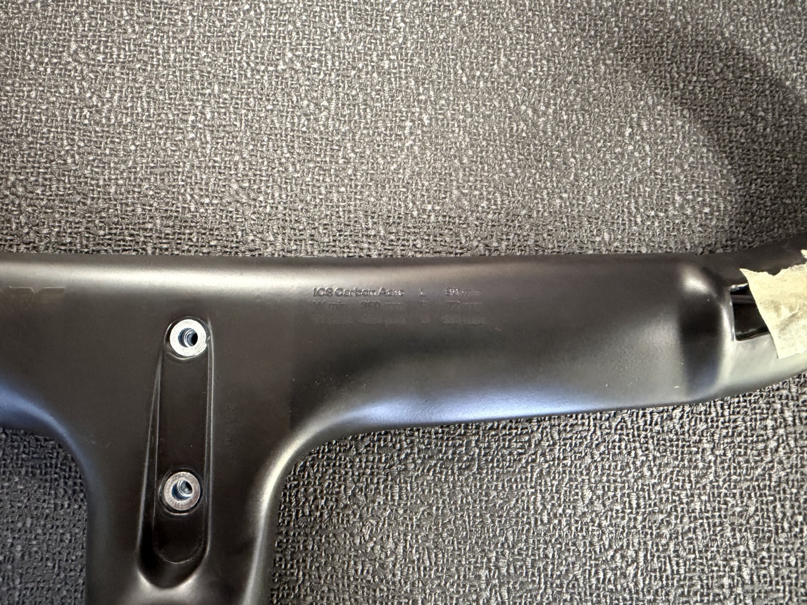 BMC Cockpit ICS Carbon Aero Black (42×90)