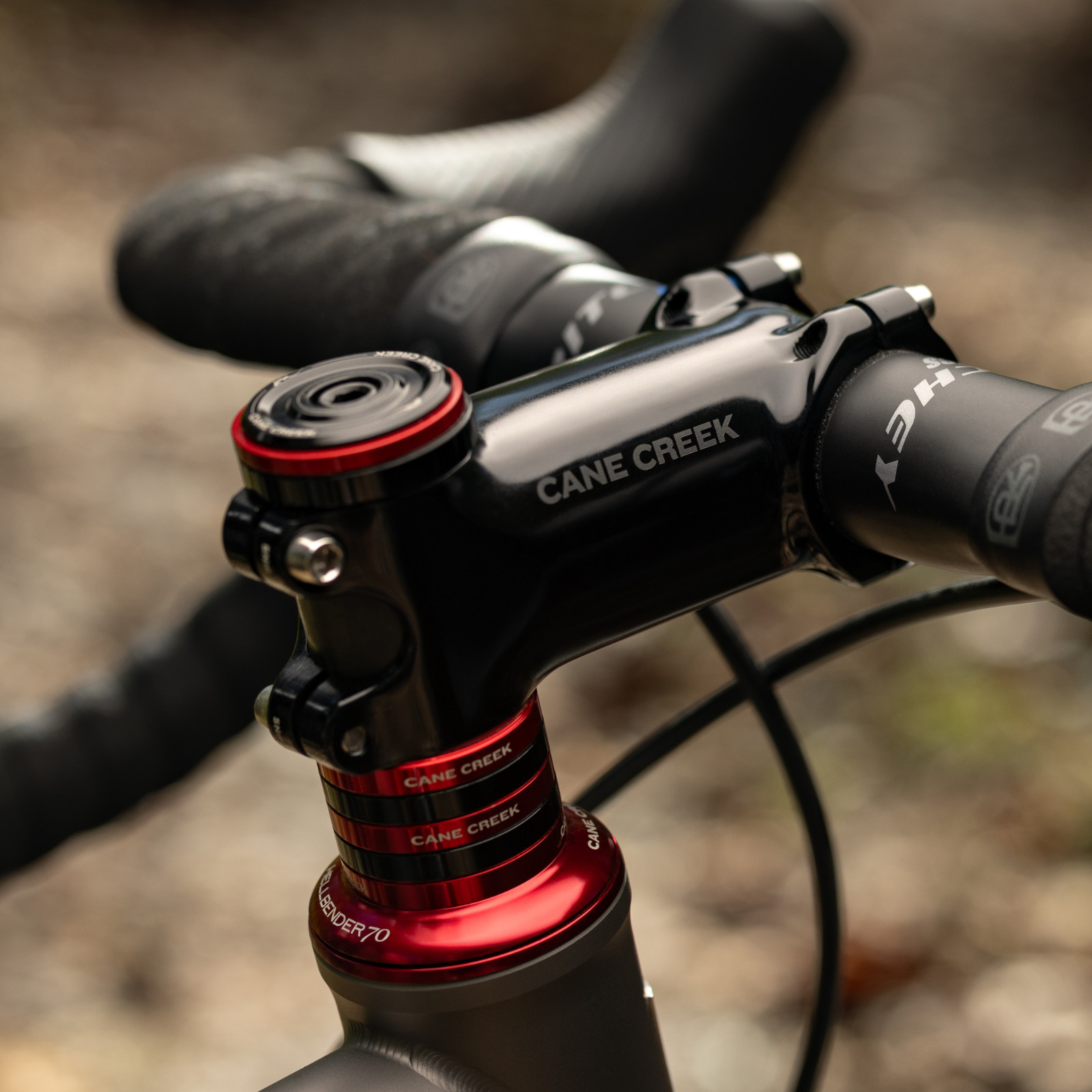 Cane Creek GXC Gravel/XC Stem 31.8 Clamp +/-6deg 1-1/8-Inch Polished Black